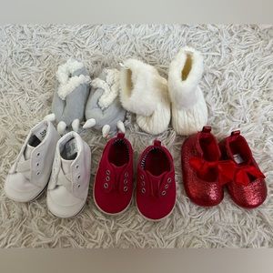 Baby shoes all 0-3 and 3-6 month